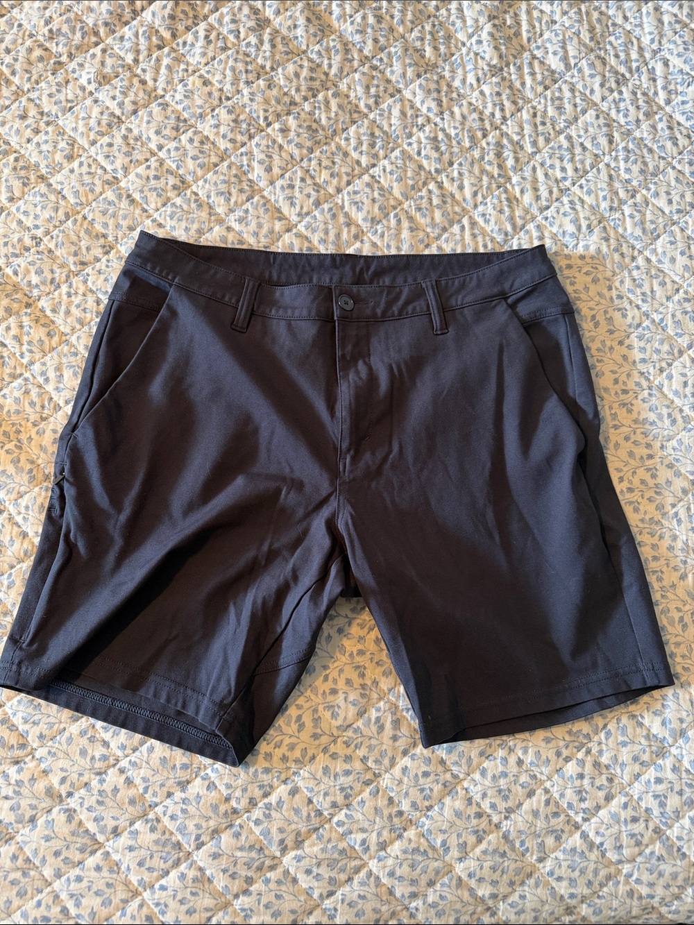 BYLT Premium Basics Men’s Everyday Short 36, 8” Navy